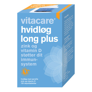 VitaCare Hvidløg Long Plus - 120 depottabl.