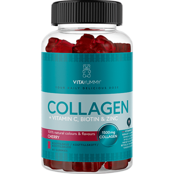 VitaYummy Collagen Cherry (60 stk)