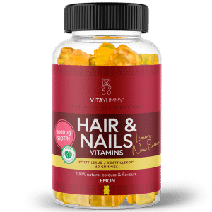 VitaYummy Hair & Nails Lemon (60 stk)