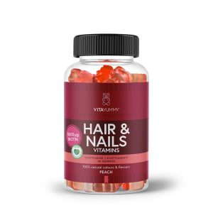 VitaYummy Hair & Nails - Peach (60 stk)