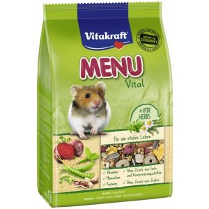 Vitakraft 25585, Hø, 400 G, Hamster, Vitamin A, Vitamin D3