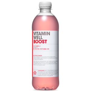 Vitamin Well Boost Hindbær Blåbær (500 ml)