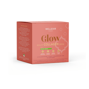 Wellexir Glow Beauty Drink Peach Ice Tea - 30 stk.