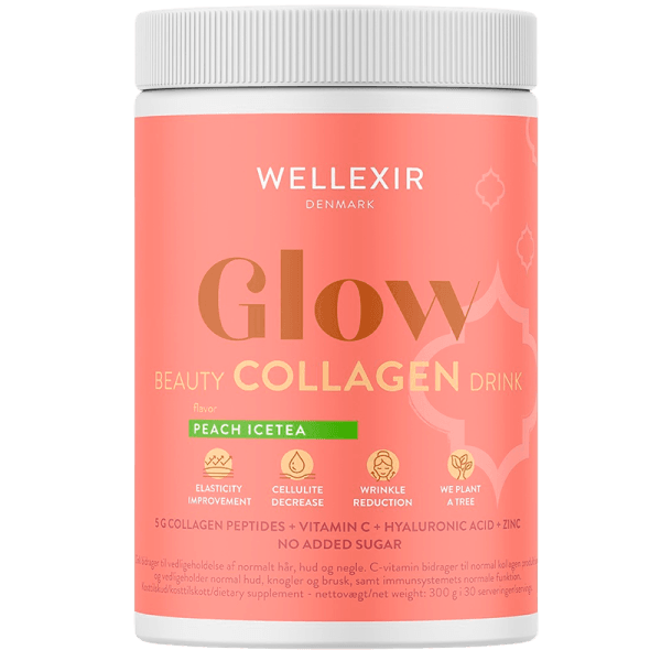 Wellexir Glow Beauty Drink - Peach Ice Tea (300 g)