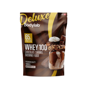 Whey 100 Deluxe (1 kg) - Chocolate Caramel Brownie Fudge