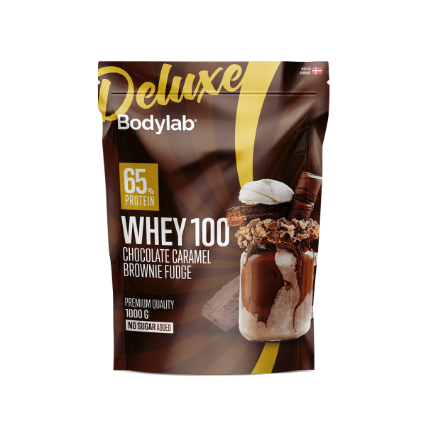 Whey 100 Deluxe (1 kg) - Chocolate Caramel Brownie Fudge