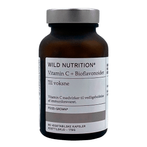 Wild Nutrition Food-Grown Vitamin C & Bioflavonoids (60 kaps)