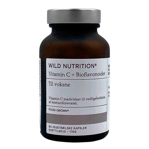 Wild Nutrition Food-Grown Vitamin C & Bioflavonoids (60 kaps)