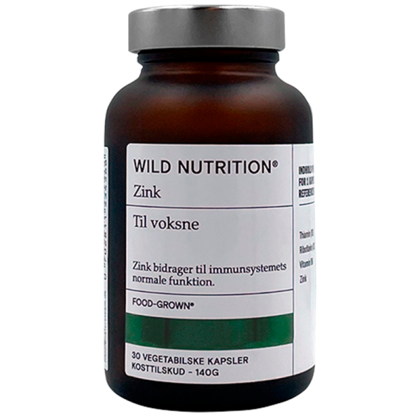 Wild Nutrition Food-Grown Zink (30 kaps)