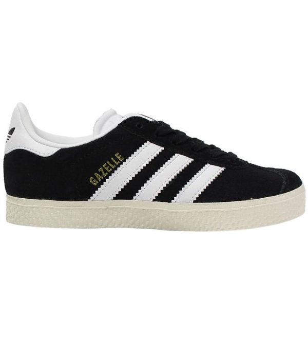 adidas Originals Sko - Gazelle - Sort/Hvid m. Snøre