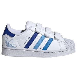 adidas Originals Sko - Superstar CF C - Hvid/Blå