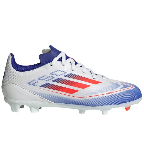 adidas Performance Fodboldstøvler - F50 League FG/MG J - Hvid/Bl