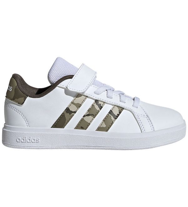 adidas Performance Sko - Grand Court 2.0 - Hvid/Atmygrøn m. Camo