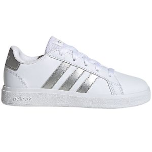 adidas Performance Sko - Grand Court 2.0 K - Hvid/Silver