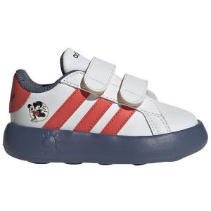 adidas Performance Sko - Grand Court Mickey - Hvid/Rød