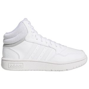 adidas Performance Sko - Hoops 3.0 Mid K - Hvid