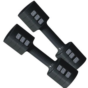 ASG Adjustable Dumbbell Set 5 kg. Black