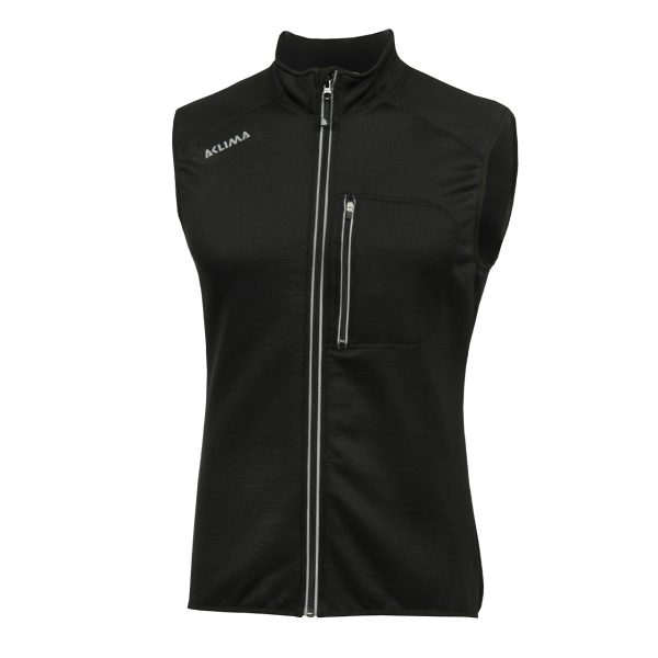 Aclima Mens Woolshell Vest (Sort (JET BLACK) Medium)