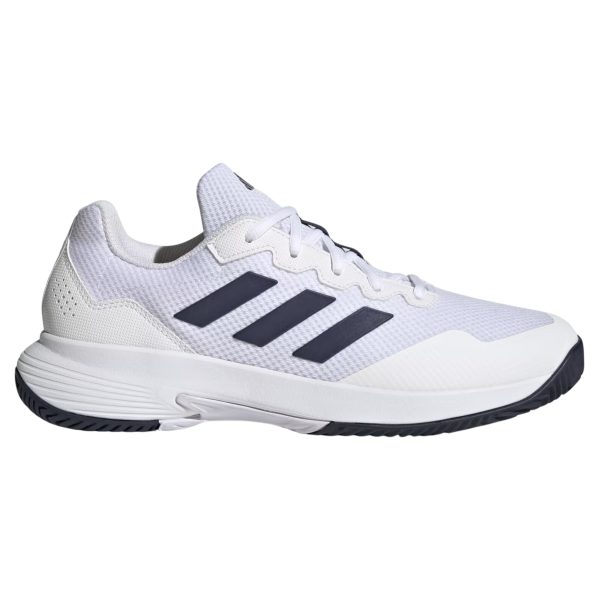 Adidas GameCourt 2 Cloud White/Team Navy Blue