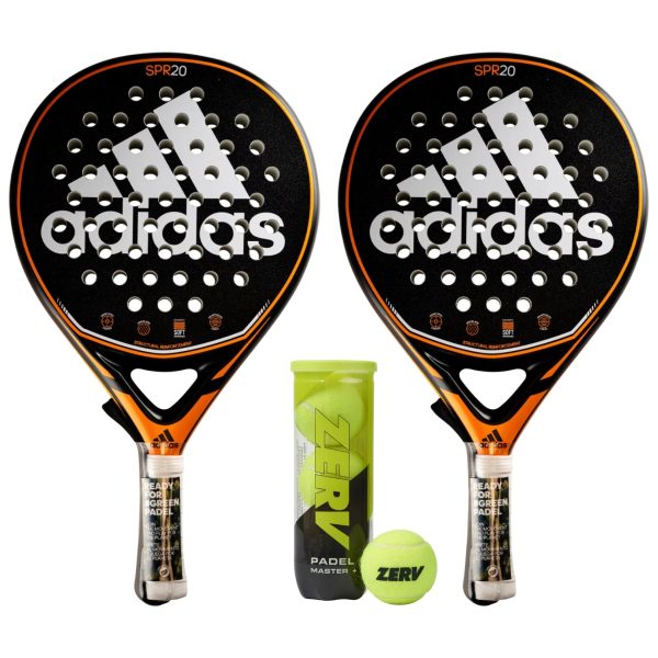 Adidas Padel Pakketilbud (Adidas SPR20 + ZERV Padel Master+)