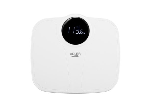 Adler Bathroom Scale Electronic Bathroom Scale Adler Ad 8172 Up To 180 Kg - White