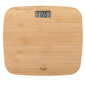 Adler Personal Weighing Scale Bamboo Personal Weighing Scale Ad 8173