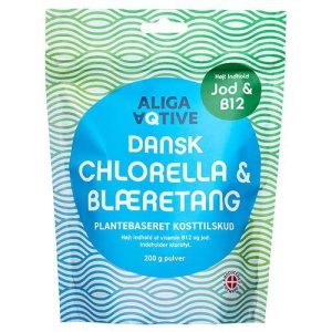 Aliga Aqtive Dansk Chlorella & Blæretang, 200g