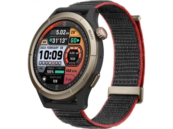 Amazfit Cheetah Pro, 3,68 Cm (1.45"), Amoled, Berøringsskærm, Gps (Satellit), 34 G