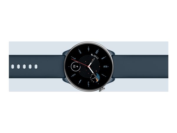 Amazfit Gtr Mini - Smart Ur Med Rem - Silikone - Håndledsstørrelse: 150-200 Mm - Display 1.28" - Bluetooth - 24.6 G - Oceanblå