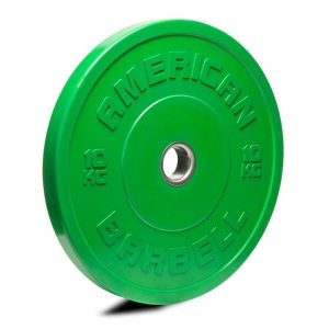 American Barbell Color Sport Bumper Plate 10 kg