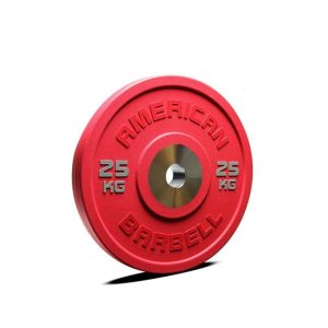 American Barbell Color Urethane Pro Series Bumper Plate 25 kg