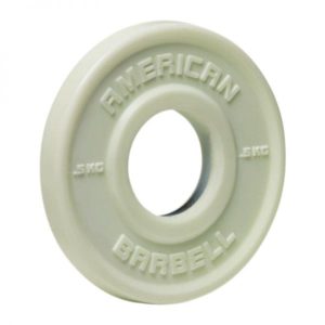 American Barbell Urethane Fractional Bumper Plate 0,5 kg