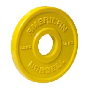 American Barbell Urethane Fractional Bumper Plate 1,5 kg