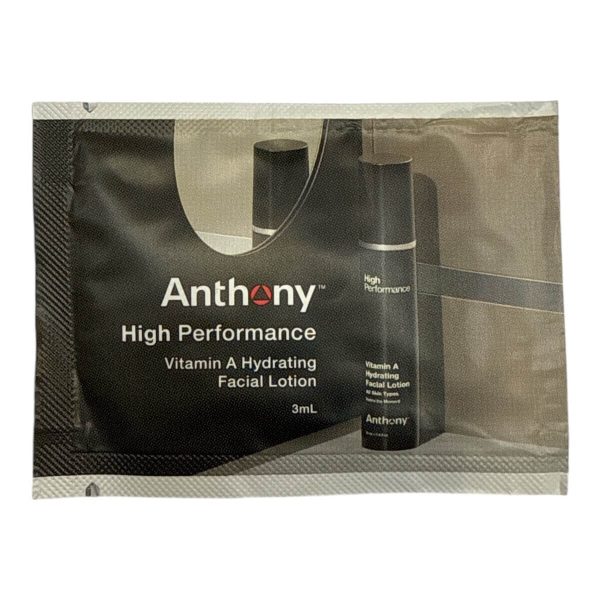 Anthony Logistics High Performance Vitamin-A Hydrating Facial Lotion, Sample, 3 ml.