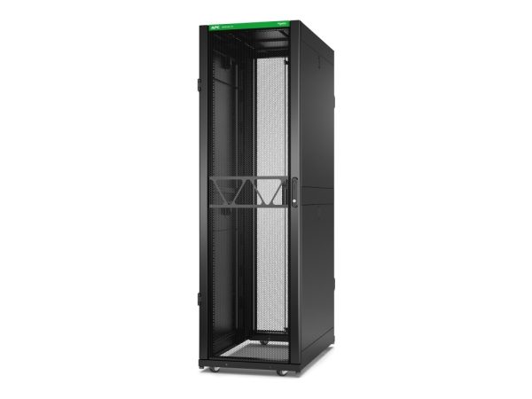 Apc Netshelter Sx Gen 2 - Rack Kabinet - 1991 H X 600W X 1070D Mm, Med Sides - Gulvstående - Sort - 42U - 19"