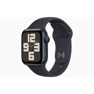 Apple Watch SE GPS 40mm - Midnight Aluminium Case with Midnight Sport Band - M/L