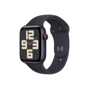 Apple Watch SE GPS + Cellular 44mm - Midnight Aluminium Case with Midnight Sport Band - S/M