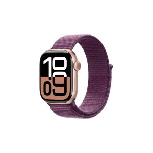 Apple Watch Series 10 GPS 42mm - Rose Gold Aluminium Case with Light Blush Sport Band - M/L