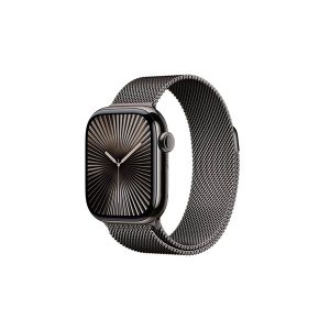 Apple Watch Series 10 GPS + Cellular 42mm - Slate Titanium Case with Slate Milanese Loop