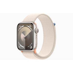 Apple Watch Series 9 GPS 45mm - Starlight Aluminium Case with Starlight Sport Loop