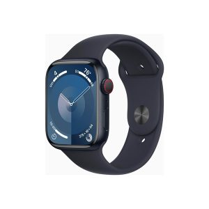 Apple Watch Series 9 GPS + Cellular 45mm - Midnight Aluminium Case with Midnight Sport Band - S/M