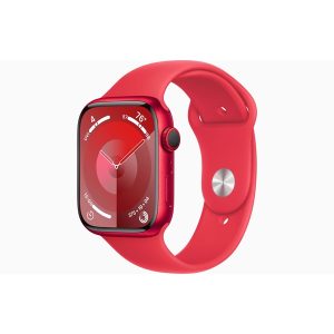 Apple Watch Series 9 GPS + Cellular 45mm - (PRODUCT)RED Aluminium Case with (PRODUCT)RED Sport Band - M/L