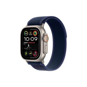 Apple Watch Ultra 2 GPS + Cellular 49mm - Natural Titanium Case with Blue Trail Loop - S/M