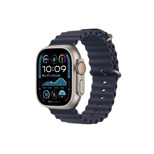 Apple Watch Ultra 2 GPS + Cellular 49mm - Natural Titanium Case with Navy Ocean Band