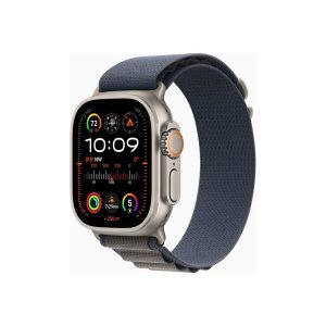 Apple Watch Ultra 2 GPS + Cellular 49mm - Titanium Case with Blue Alpine Loop - Medium