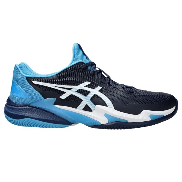 Asics Court FF 3 Novak Clay Blue Expanse/White