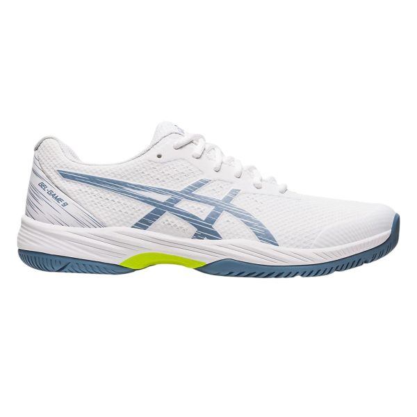 Asics Gel-Game 9 White/Steel Blue