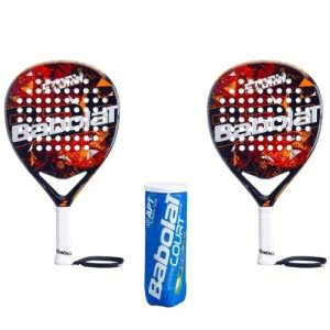 Babolat Padel Pakketilbud (Babolat Storm + Babolat Court Padel X3)