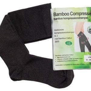 Bamboo Pro Bambus kompressionsstrømper kl. 2 Str. L/XL 1stk.