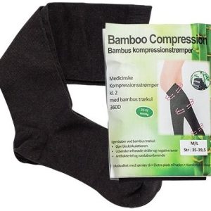 Bamboo Pro Bambus kompressionsstrømper kl. 2 Str. M/L 1stk.